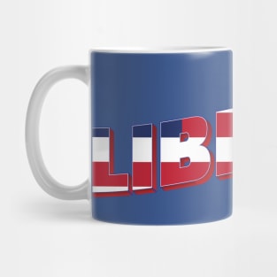 Liberia Vintage style retro souvenir Mug